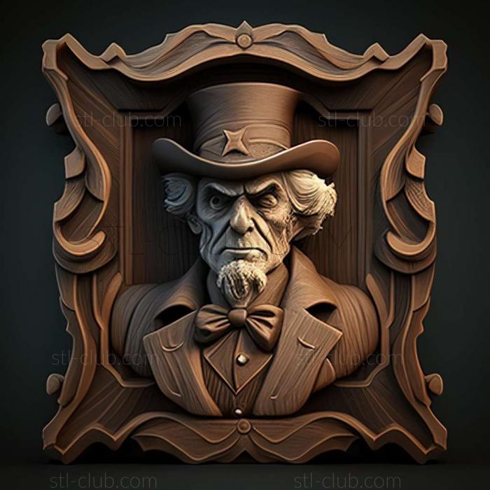 3D model uncle sam (STL)